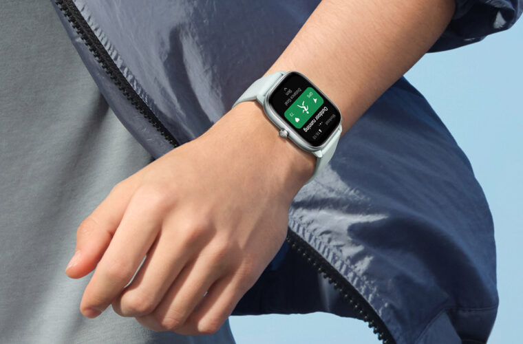 Amazfit GTS 4 Mini indossato
