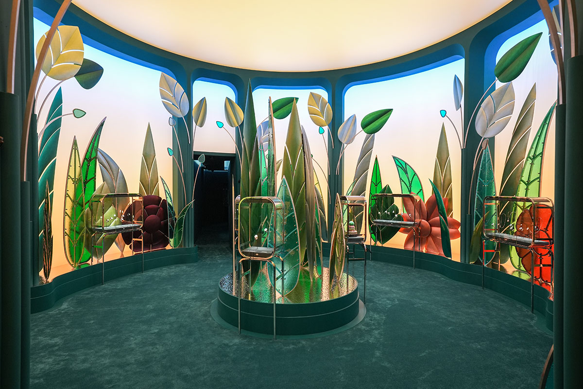 Gli spazi espositivi di W&W: Van Cleef & Arpels