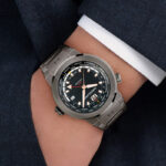 Il Ferragamo F-80 Gmt indossato al polso