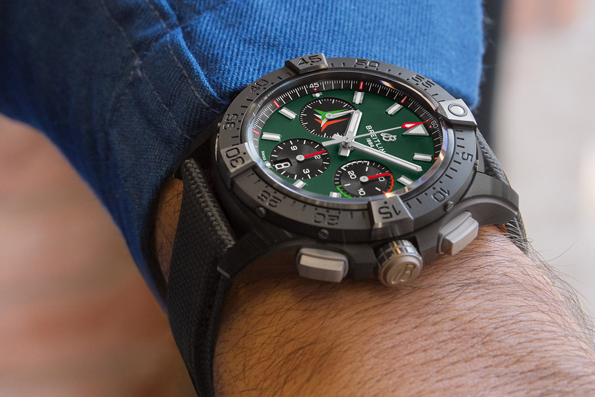 Il Breitling Avenger B01 Frecce Tricolori indossato