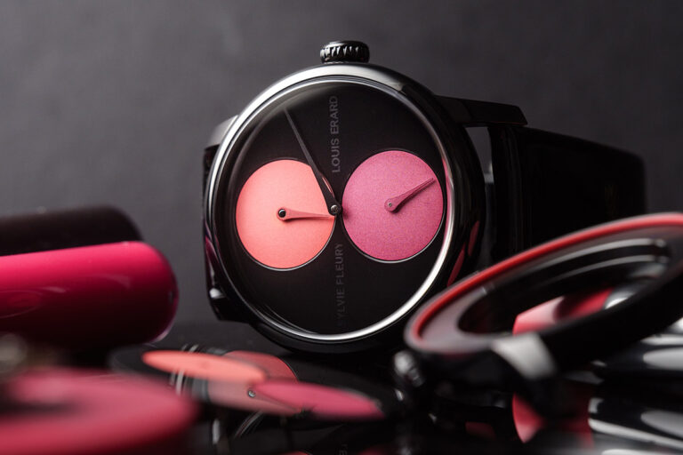 Louis Erard x Sylvie Fleury: a regulator made of contrasts