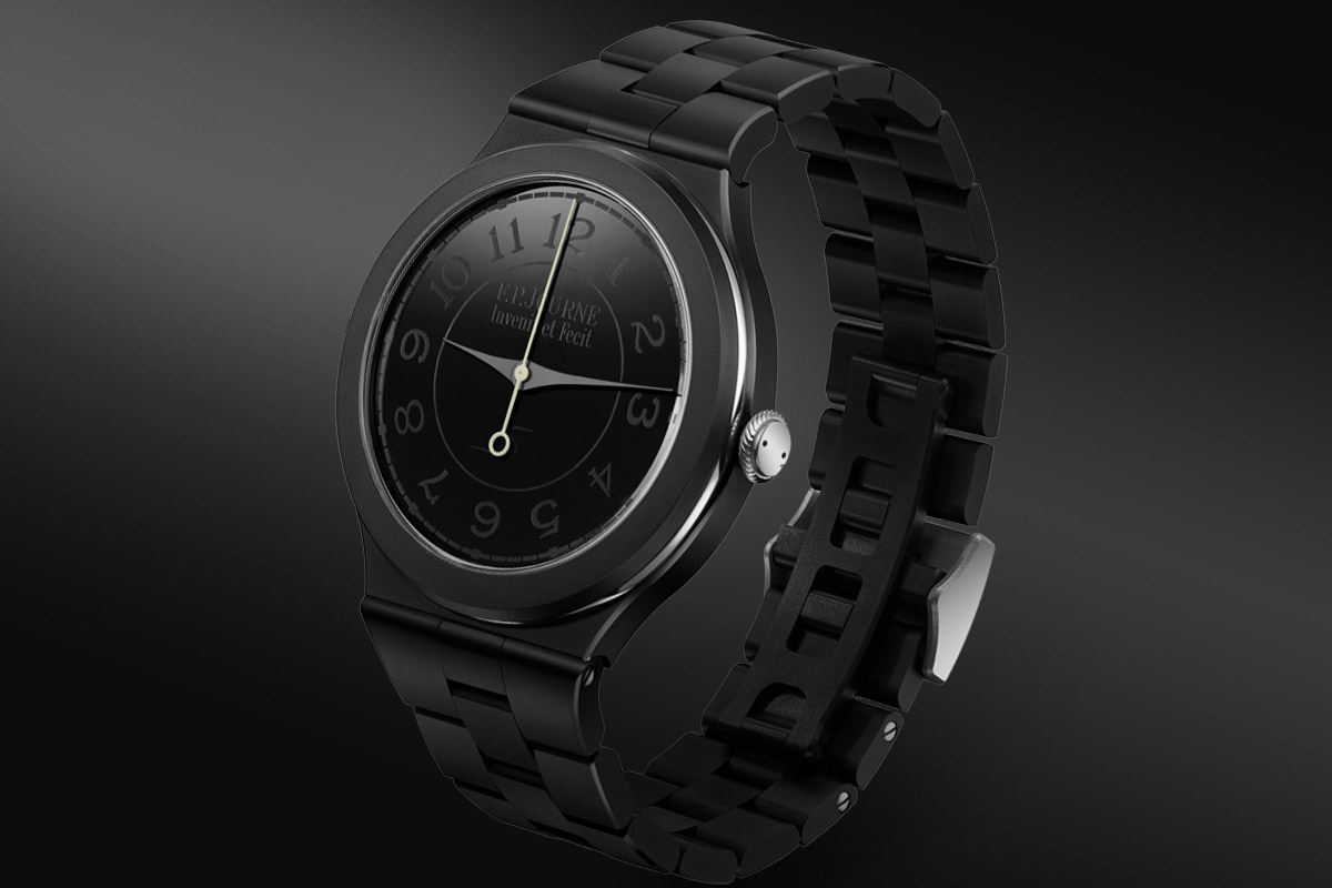 F.P.Journe Chronomètre Furtif: the black, sports watch by F.P.Journe