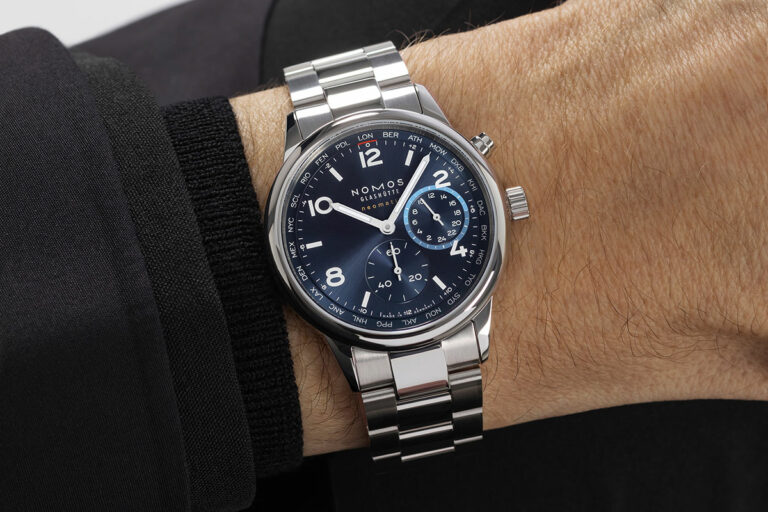 The Club Sport neomatik Worldtimer: clever watchmaking from Nomos