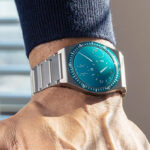 Ressence Type 7 XV Aquamarine al polso