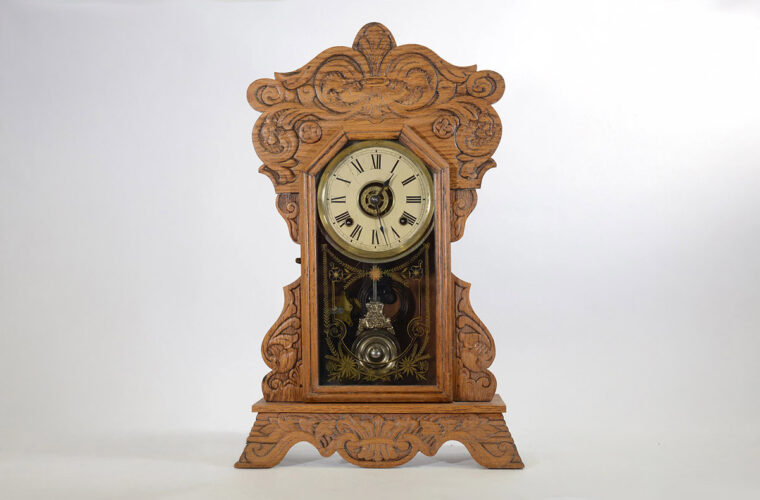 A Gingerbread Clock by Ansonia