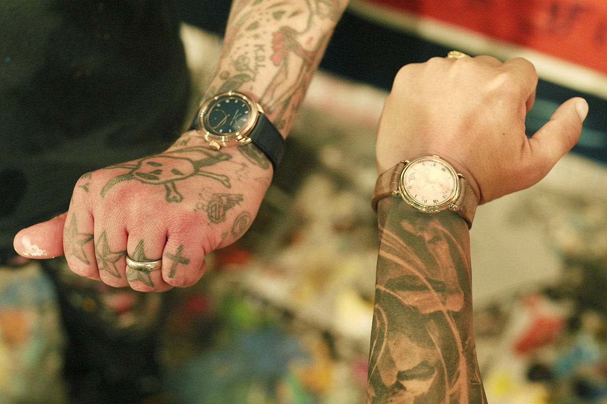 Un frame di un video di Wei Ko come copertina delle Cronache dell'orologeria